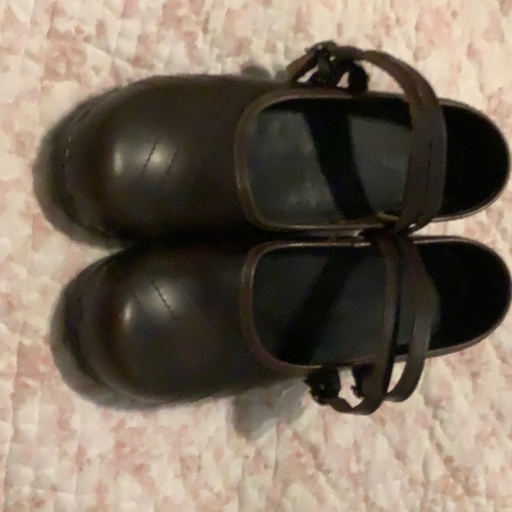 Sanita danish clogs womens nursing shoes 39 brown